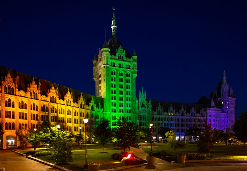 The H. Carl McCall SUNY Building in Albany
