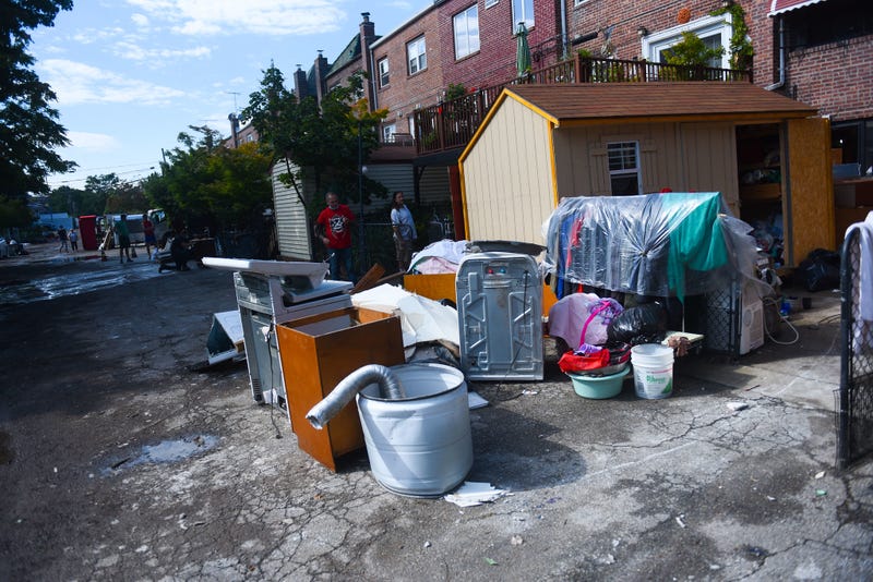 Queens homes damaged by Ida