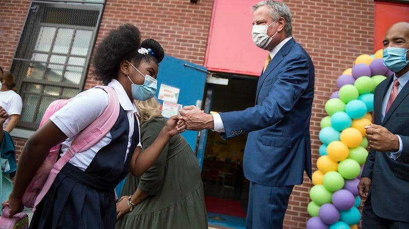 NYC teachers' union calls for increased COVID testing following school outbreaks