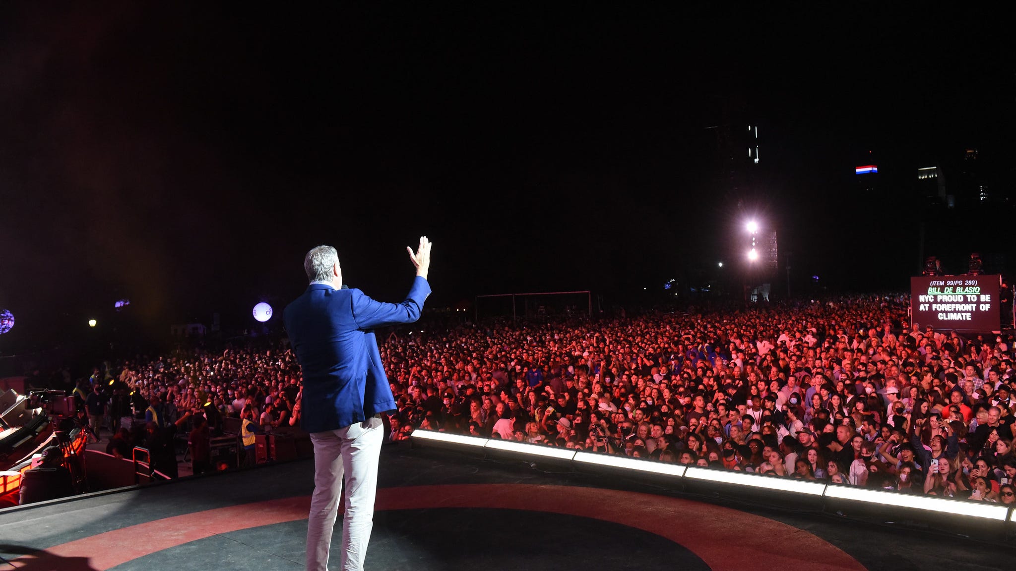 VIDEO: De Blasio booed at Global Citizen Live concert