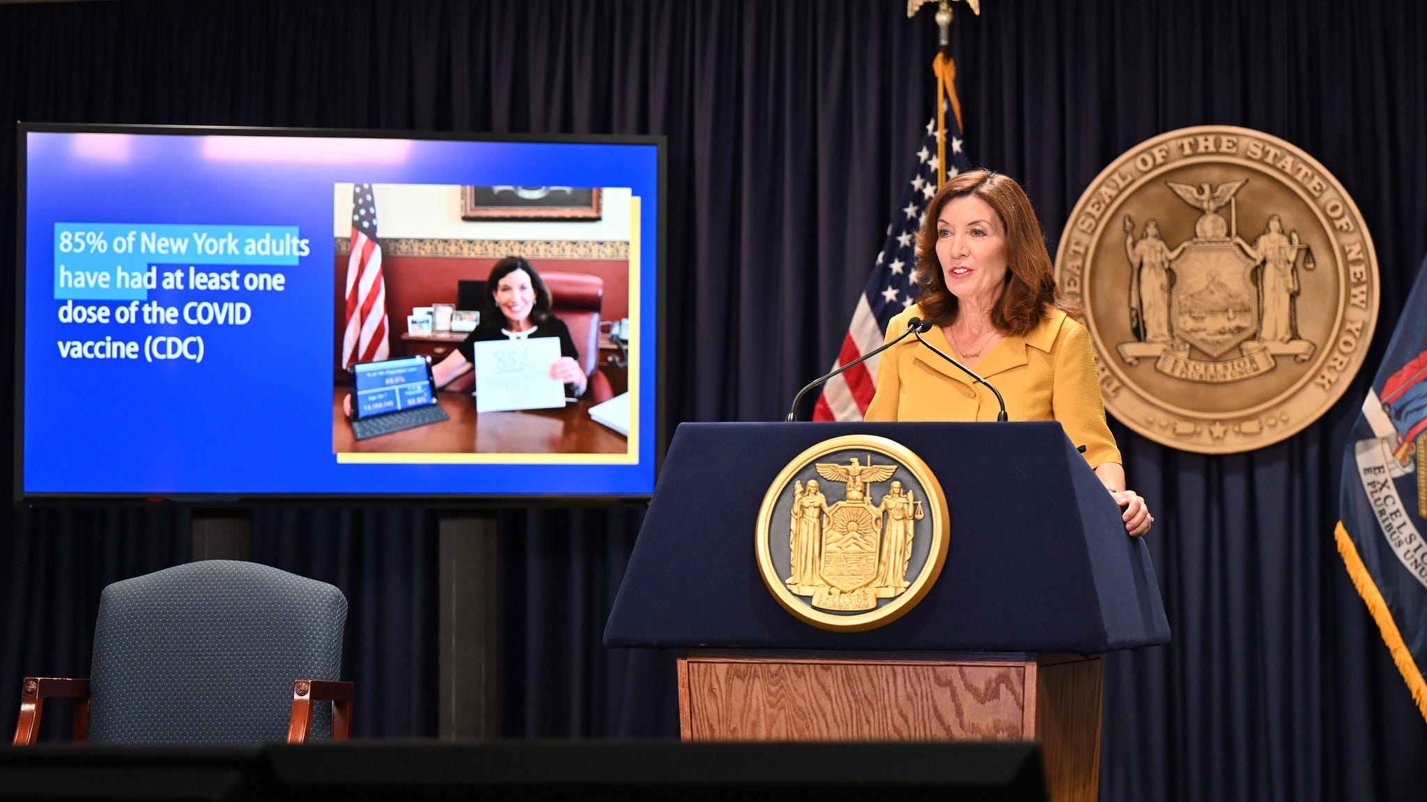 NY's healthcare workforce dropped 3% after vaccine mandates: Hochul