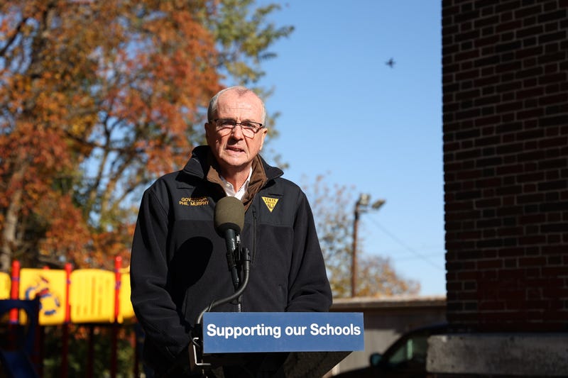 Governor Murphy announces $75 Million for emergent and capital maintenance school construction throughout New Jersey on Friday, November 19, 2021.