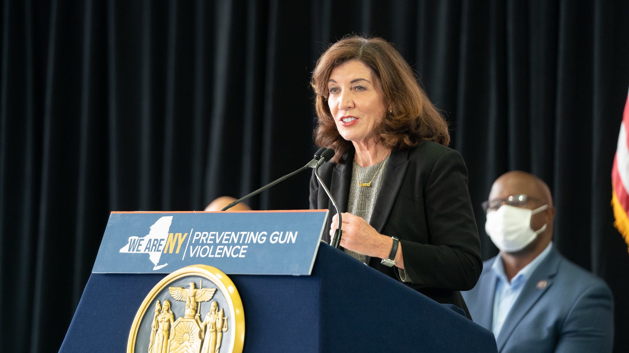Hochul takes aim at gun violence with 3-part plan focusing on safety, trafficking crackdown
