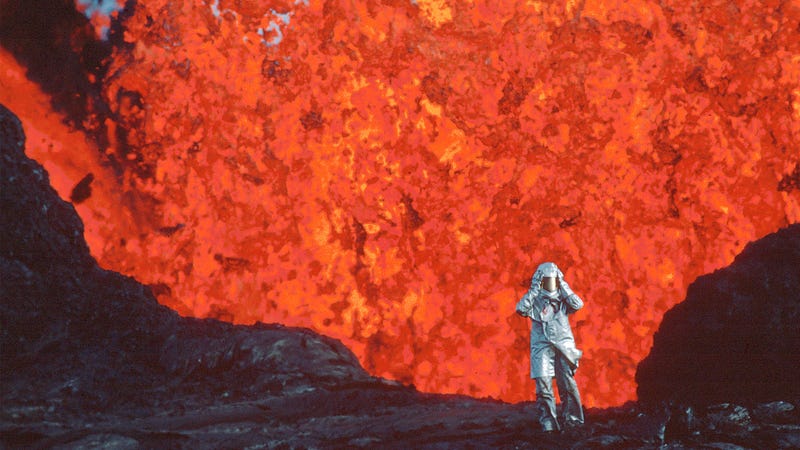 A still from "Fire of Love."