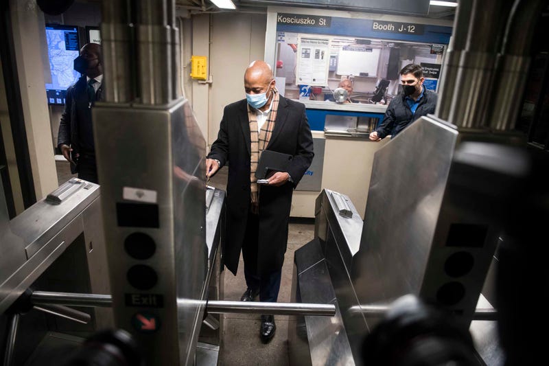 Adams on Subway
