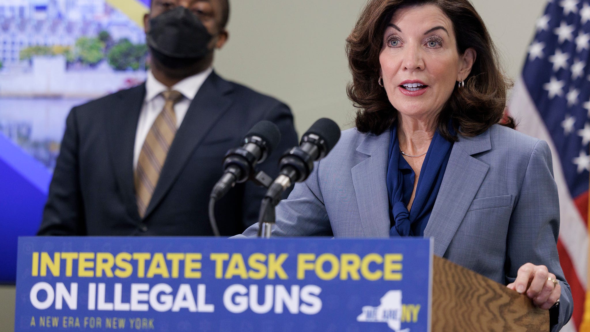 Hochul hosts first meeting of interstate guns task force: 'Gun violence is a national crisis'