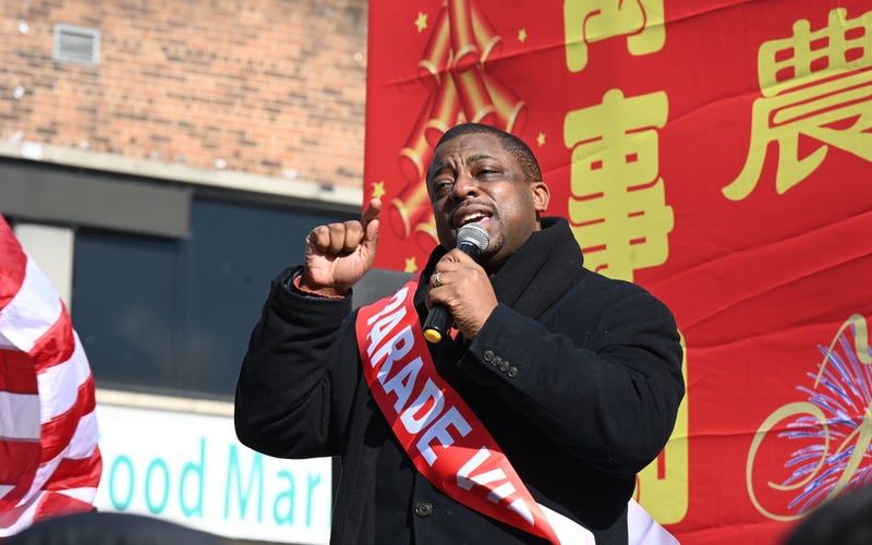 Lt. Gov. Benjamin at the Lunar New Year parade