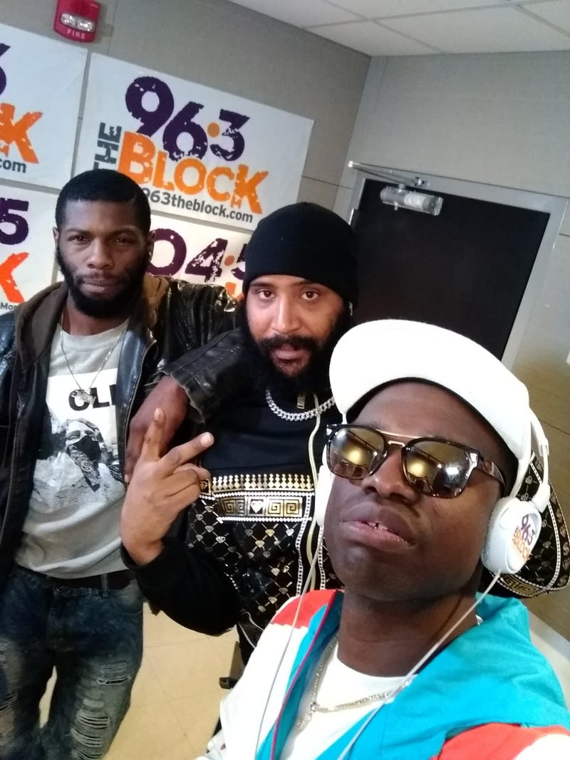 Yung Duce and Grizzoe in the Rimtyme Studio with J.J. Solomon