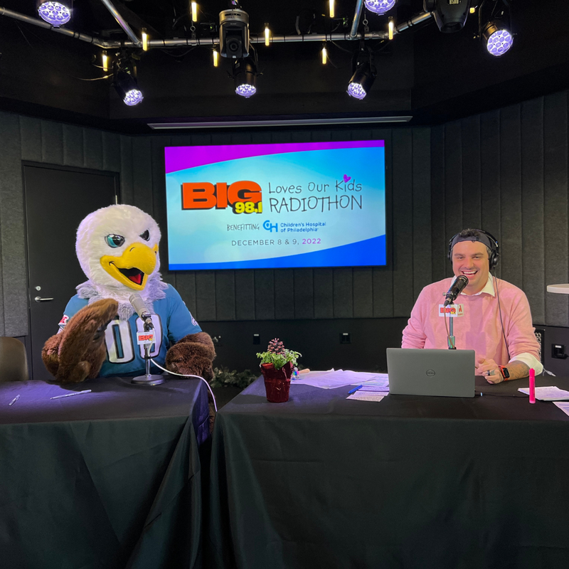 SWOOP with Coop at 21st Annual BIG 98.1 Loves Our Kids Radiothon
