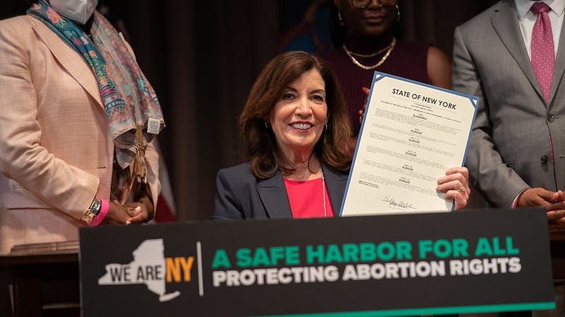 New York state to protect abortion providers under new laws