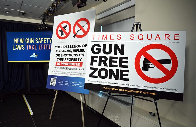 Governor Kathy Hochul today, with New York City Mayor Eric Adams, reminded New Yorkers that strengthened gun laws enacted following the U.S. Supreme Court's decision to strike down the state's century-old pistol permitting process take effect Thursday, September 1.