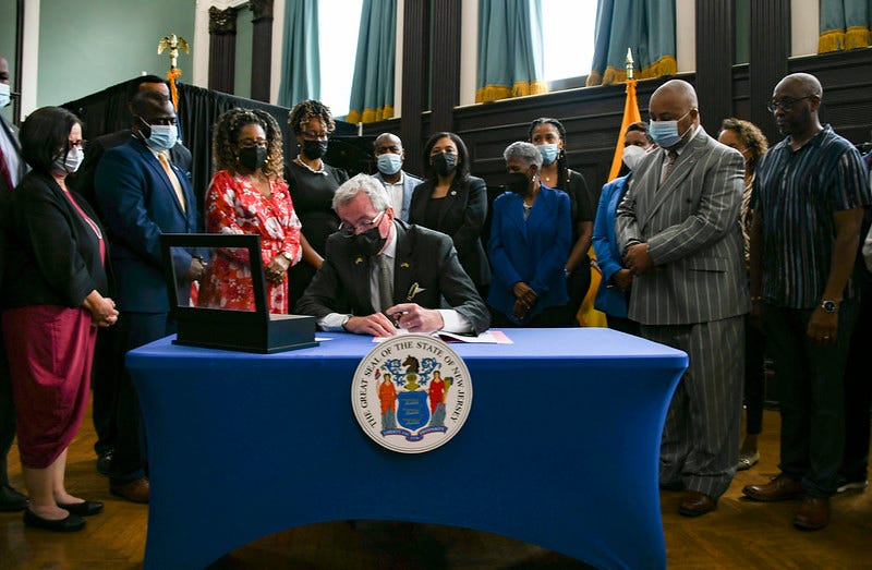 Governor Murphy signs legislation establishing a Black Heritage Trail in New Jersey.