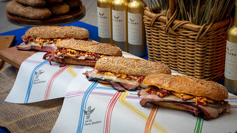 MTA teams up with Katz's Deli, Alidoro to offer limited-edition pastrami sandwich