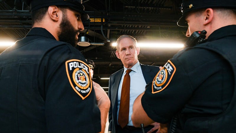 MTA's Janno Lieber tells WINS subway arrests up since more cops added last week