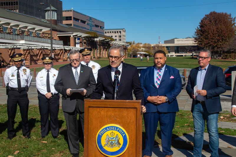 Philadelphia District Attorney Larry Krasner