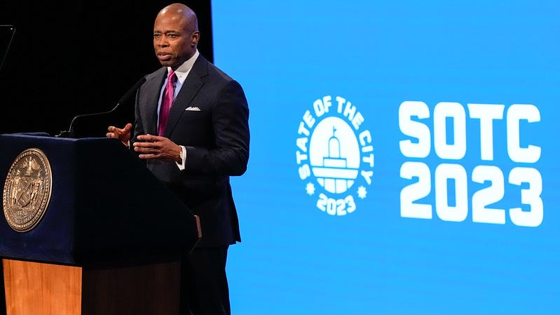 ADAMS' STATE OF THE CITY: Mayor promises improvements to crime-fighting, rat control, reckless drivers, other issues