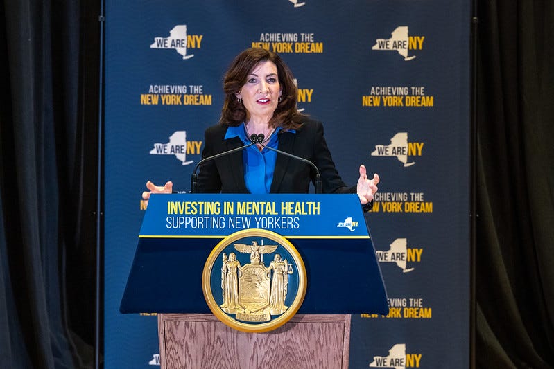 Governor Kathy Hochul highlights her Fiscal Year 2024 Executive Budget mental health proposals in the Bronx.