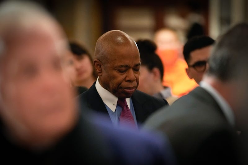 New York City Mayor Eric Adams host the annual Interfaith Breakfast at the New York Public Library on Tuesday, February 28, 2023.