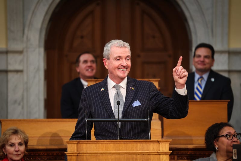 Governor Phil Murphy delivers the FY2024 Budget Address in Trenton on Tuesday, February 28, 2023.