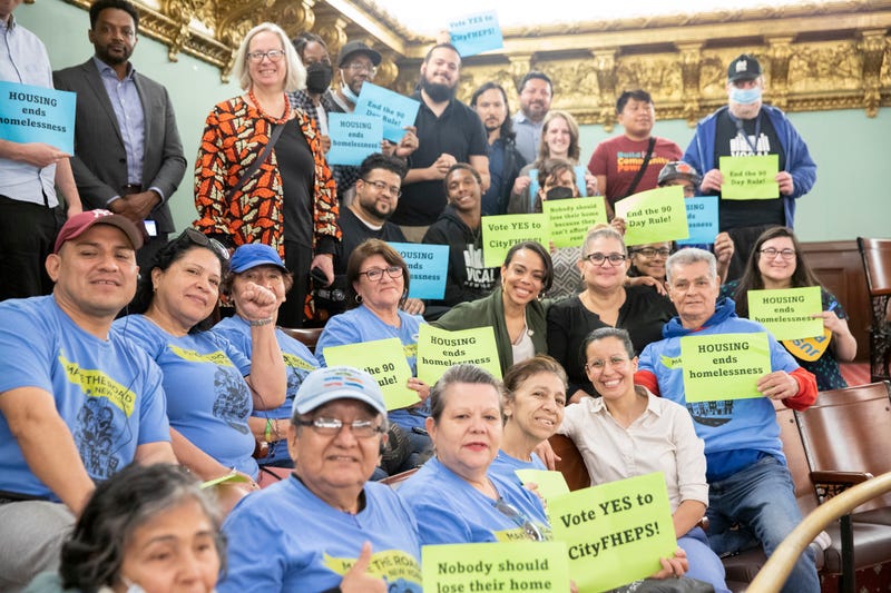 Supporters of the legislation attended Thursday's City Council meeting to cheer on the passage of the bills.