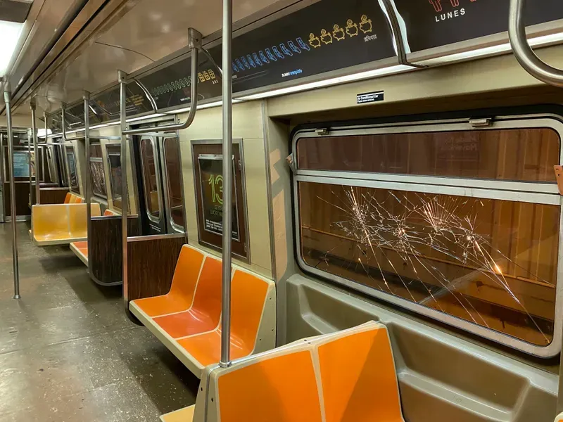 Dozens of trains have been repaired following the vandalism on Sept. 14, 2023.  