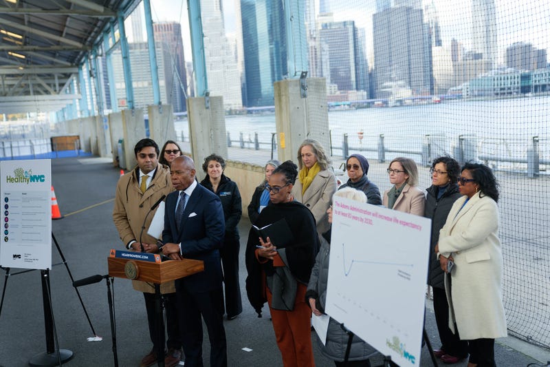 Mayor Adams detailed HealthyNYC, a holistic health initiative aiming to raise life expectancy across the city.