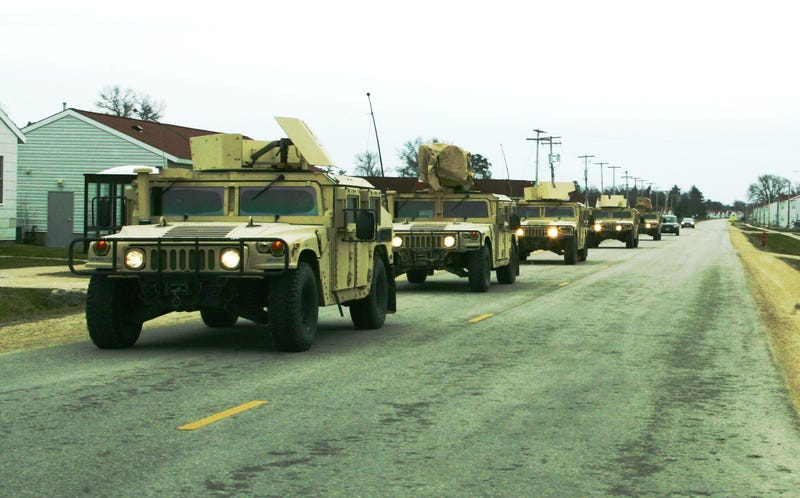 Humvees