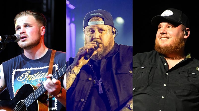 Zach Bryan, Jelly Roll, Luke Combs
