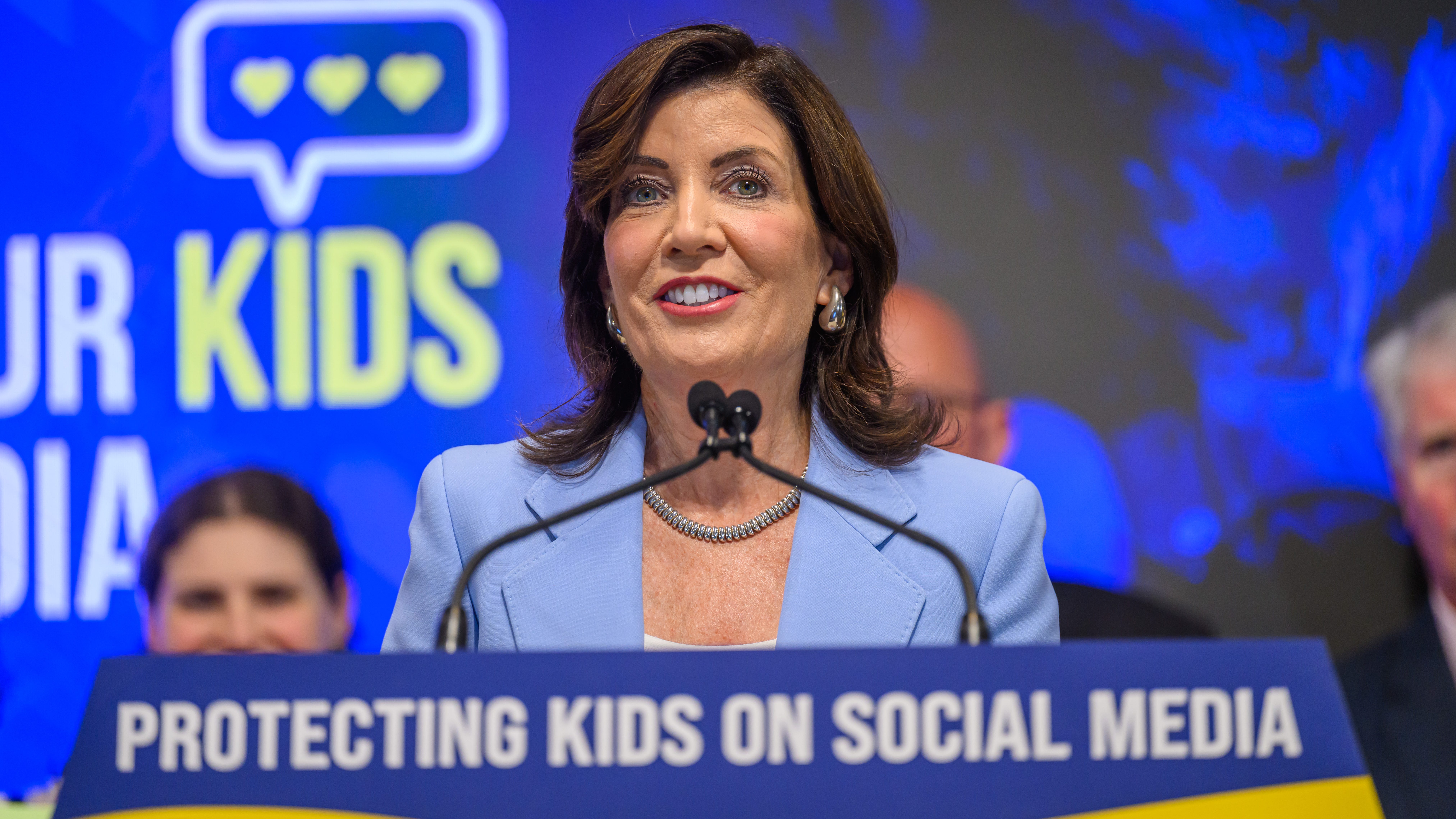 New York moves to limit 'addictive' social media feeds for kids