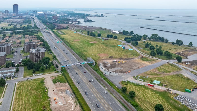Ralph Wilson Centennial Park construction