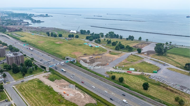 Ralph Wilson Centennial Park construction