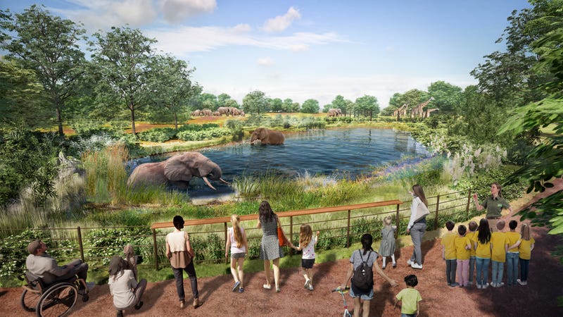 Brookfield Zoo Chicago rendering