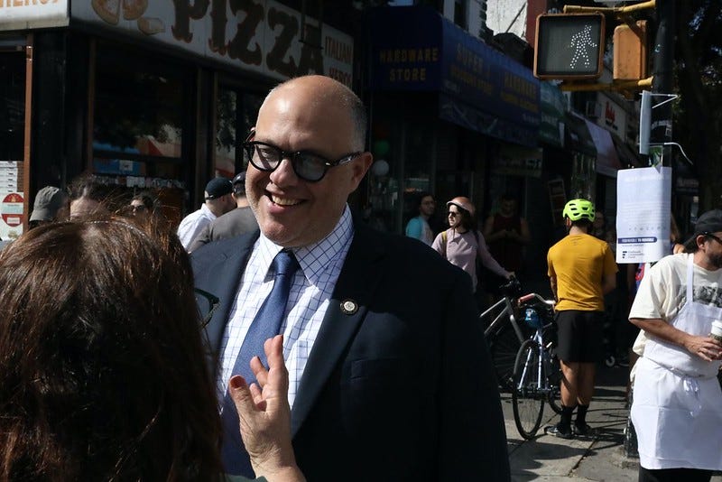 Councilmember Justin Brannan Co-Names Avenue J & East 15th Street Domenico 'Dom' DeMarco Way on Sept. 24, 2024.