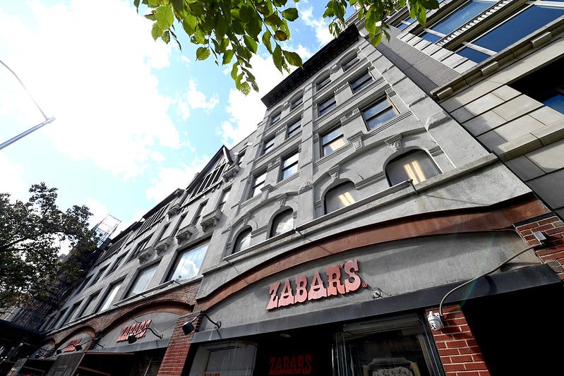 Zabar's, located on Broadway at West 80th Street in the Upper West Side, is celebrating 90 years in business.