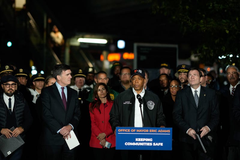 Mayor Eric Adams joined state and local officials to launch Operation Restore Roosevelt last October