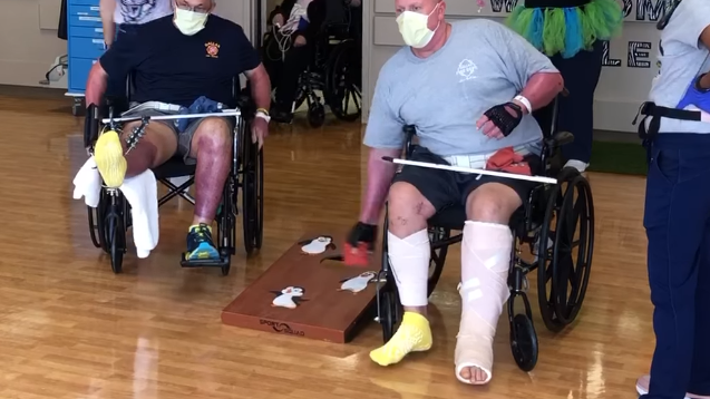 Two Dallas firefighters injured in apartment explosion recuperating