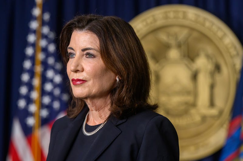 Gov. Kathy Hochul deliver remarks on the 2024 election.