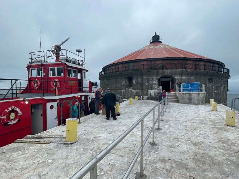 Buffalo 'roundhouse' water intake