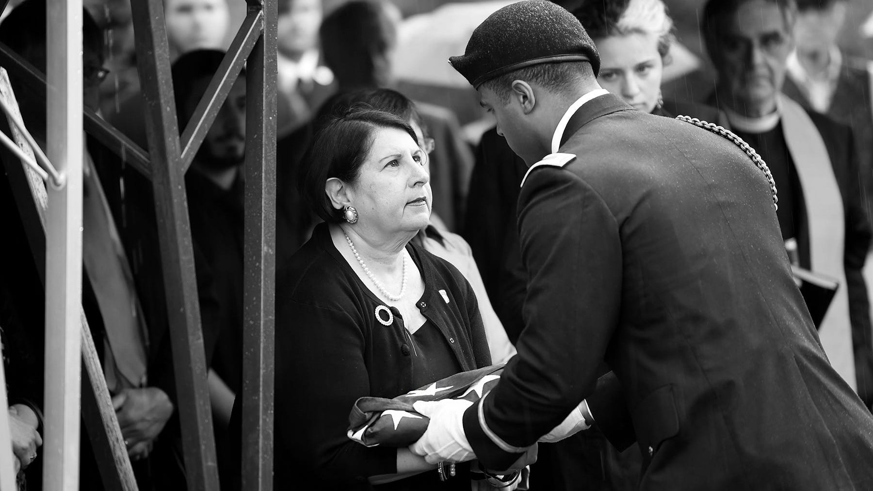 PHOTOS: Medic from 'Band of Brothers' Battalion honored at funeral service