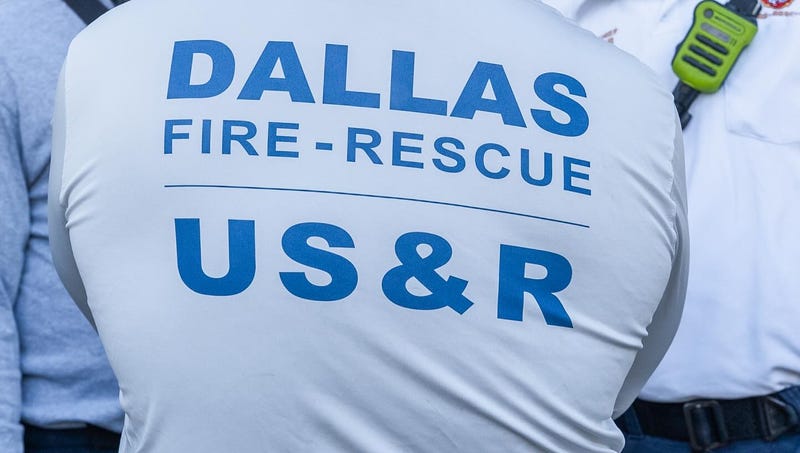 A worker is dead after being crushed beneath a collapsing concrete burial vault at Restland Funeral Home in Dallas Monday afternoon.