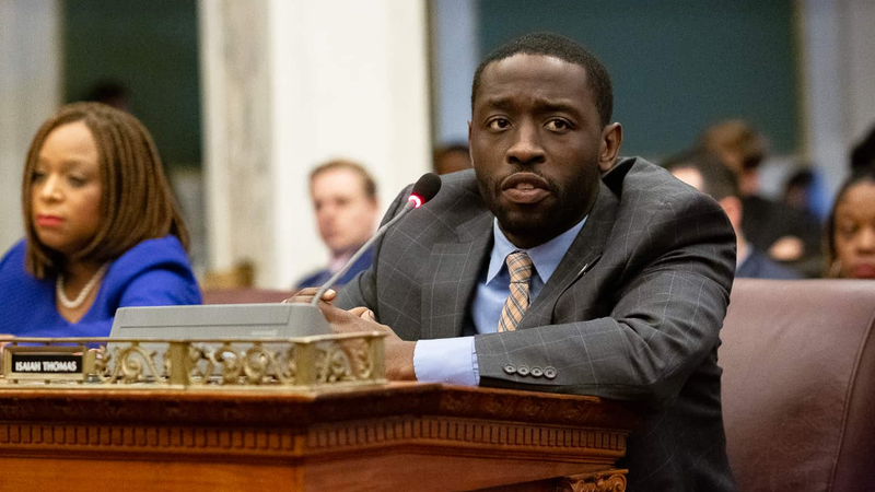 Philadelphia City Councilmember Isaiah Thomas