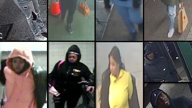 Cops searching for group targeting women in month-long Midtown robbery spree