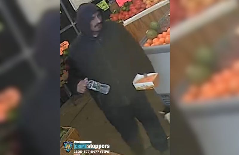 Police are searching for a suspect after a woman was elbowed in the face by a purse-snatcher in the Bronx on Sunday morning