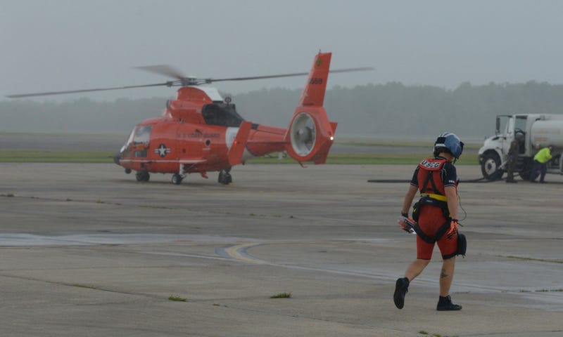 Coast Guard, National Guard Battling Barry