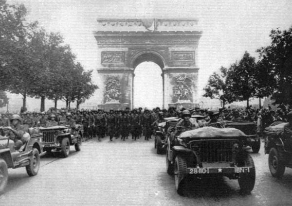 Pennsylvania's 28th Infantry Division became the first American division to enter Germany.