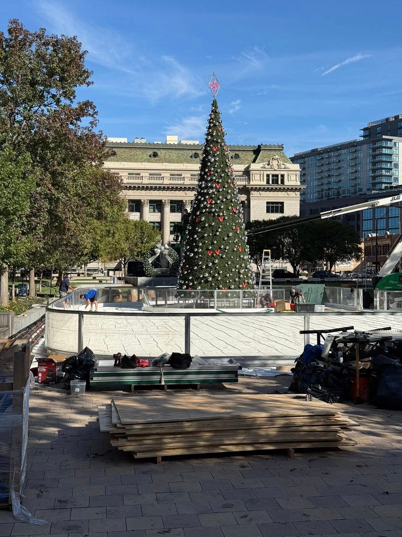 CultureMap City Rink at Main Street Garden in downtown Dallas
