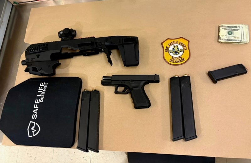 Authorities arrested a University of Delaware student last week who was armed with weapons, ammo and a notebook that included plans to attack campus police, officials said.