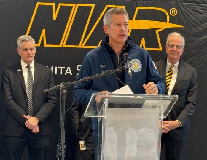 USDOT Secretary Sean Duffy in Wichita