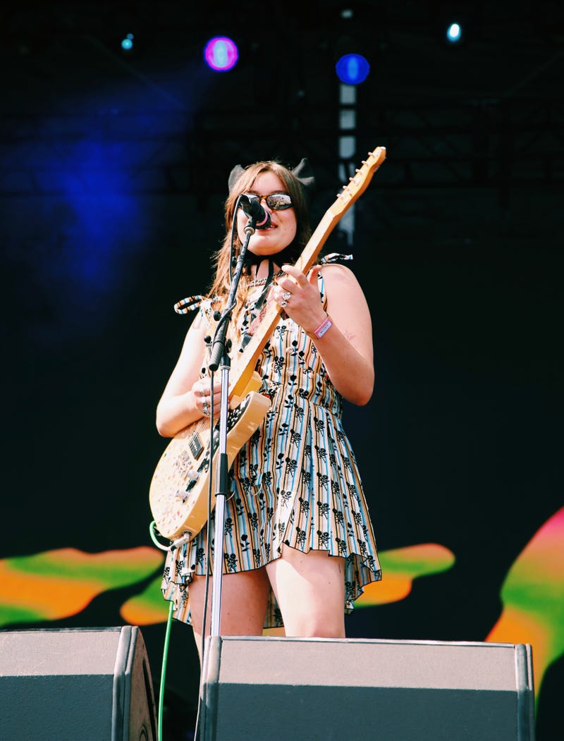 Wet Leg playing at Austin City Limits Music Festival 2022