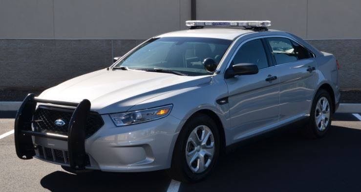A Connecticut police cruiser.